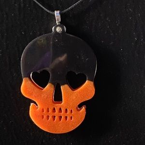 Skeleton Halloween necklace